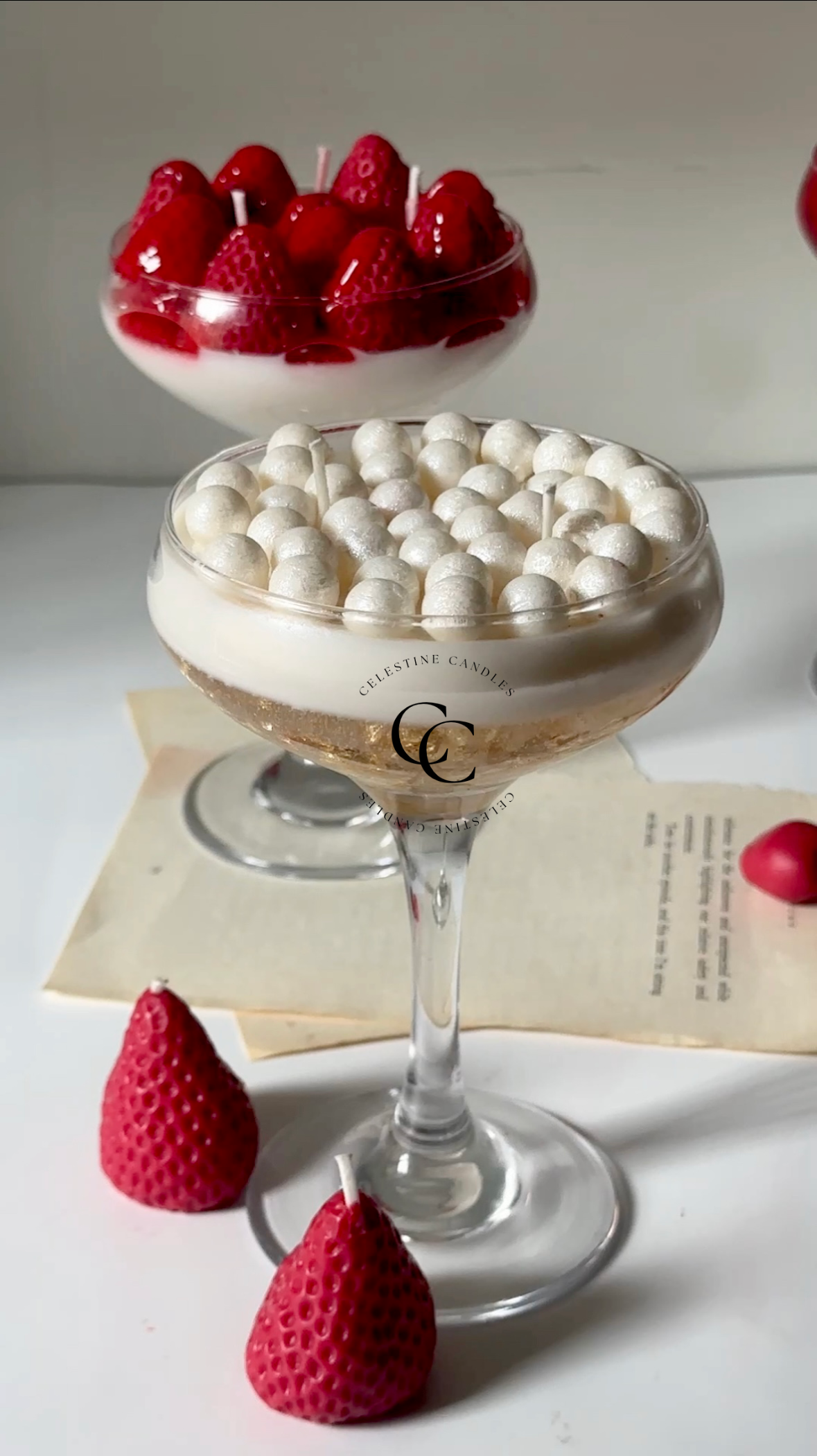 Pearl Martini Candle