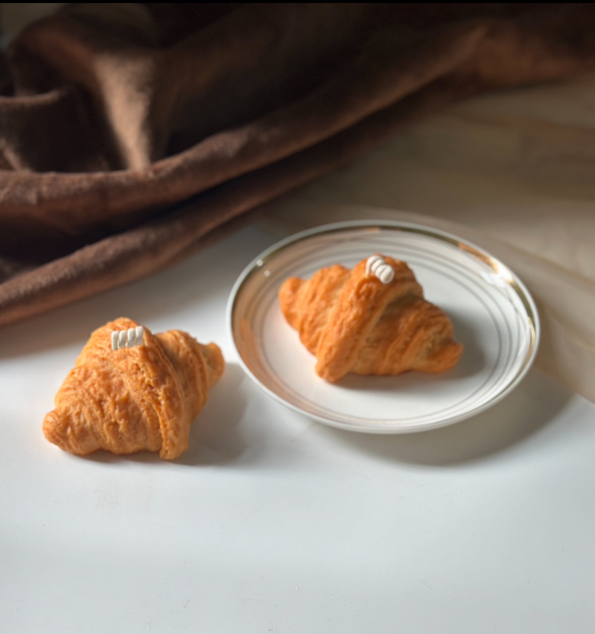 Croissant Candle