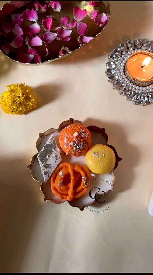 Mithai Urli Candle