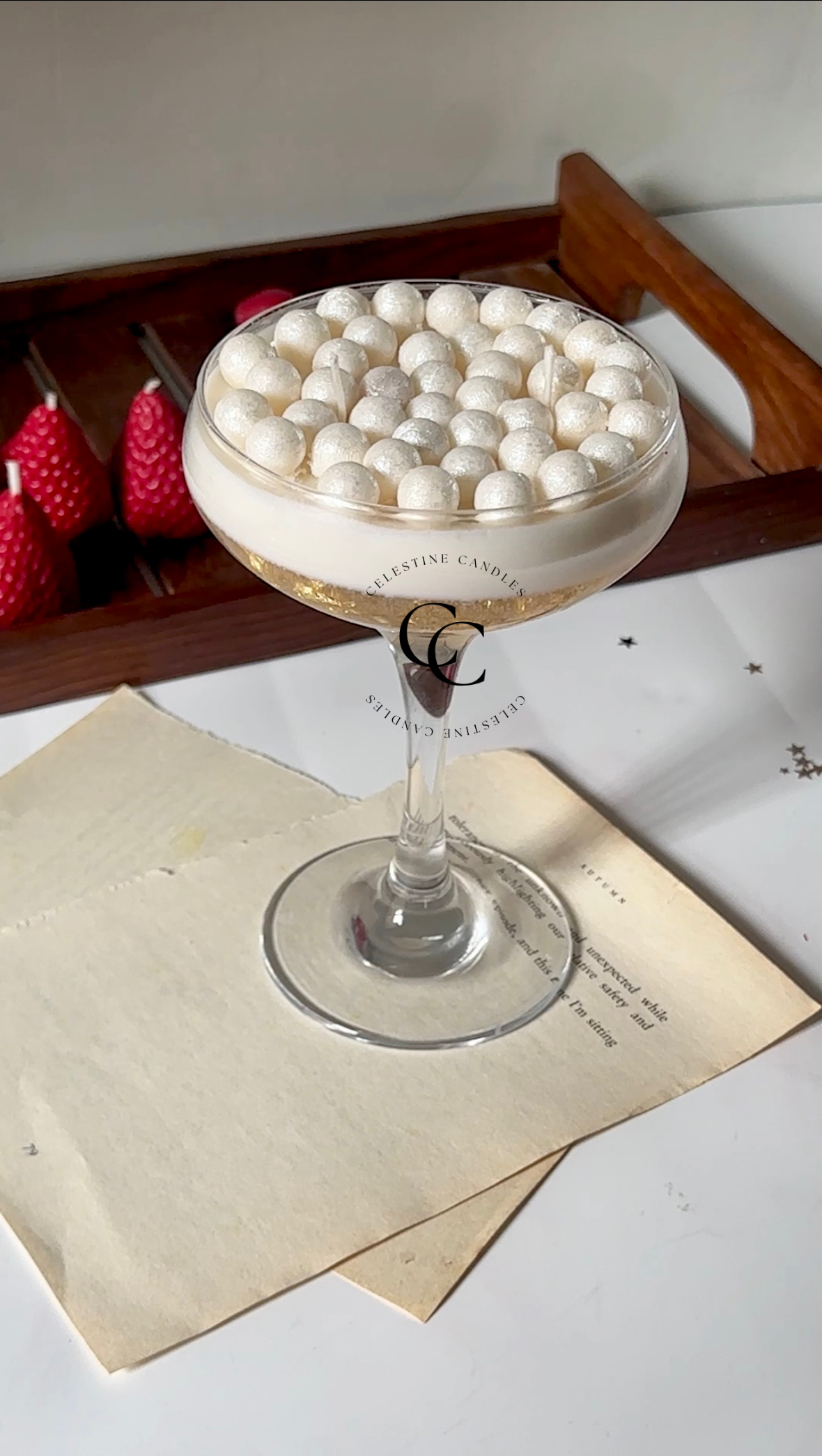 Pearl Martini Candle
