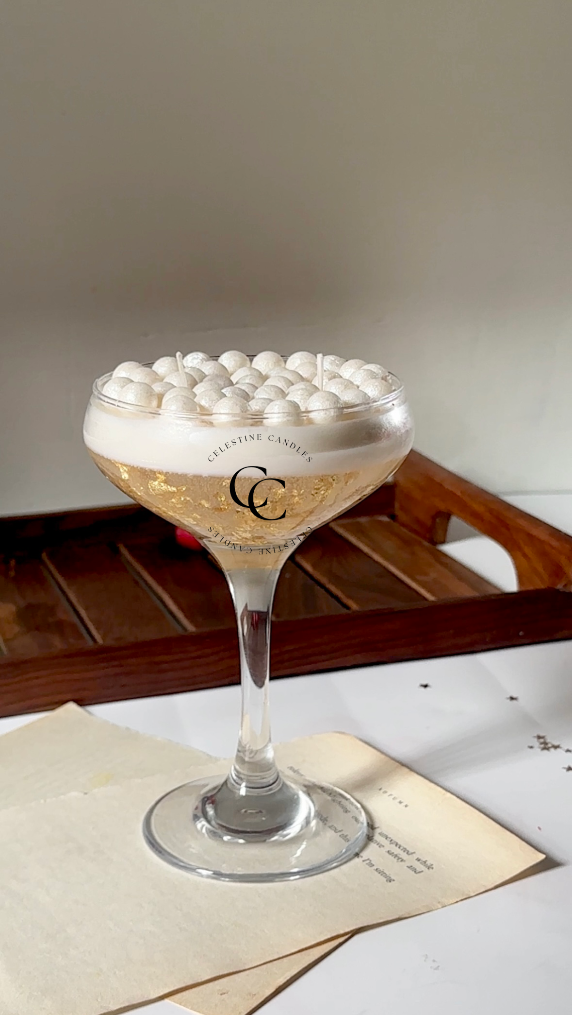 Pearl Martini Candle