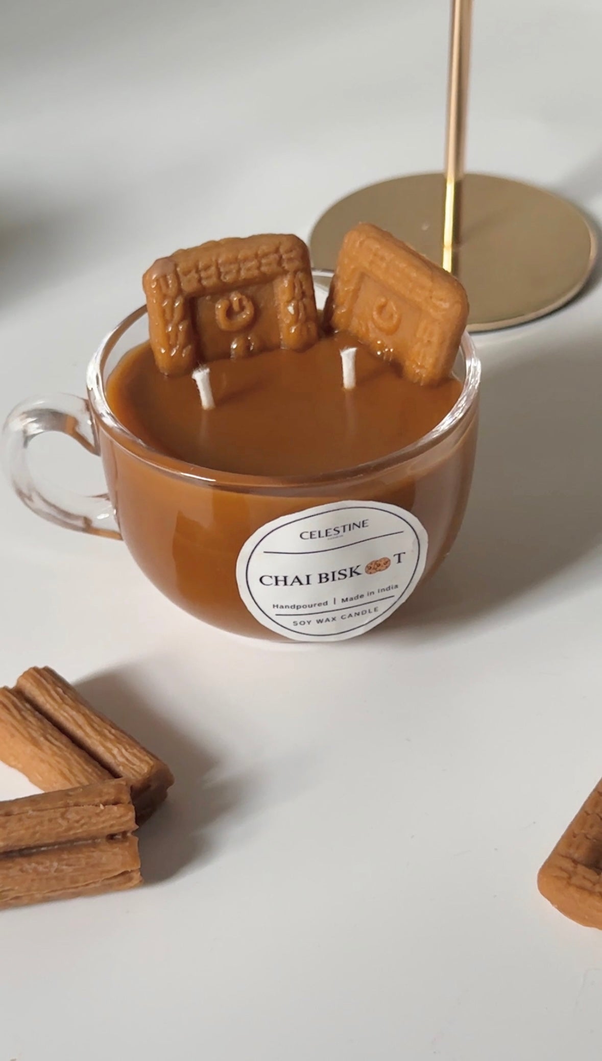 Chai Biscuit Candle