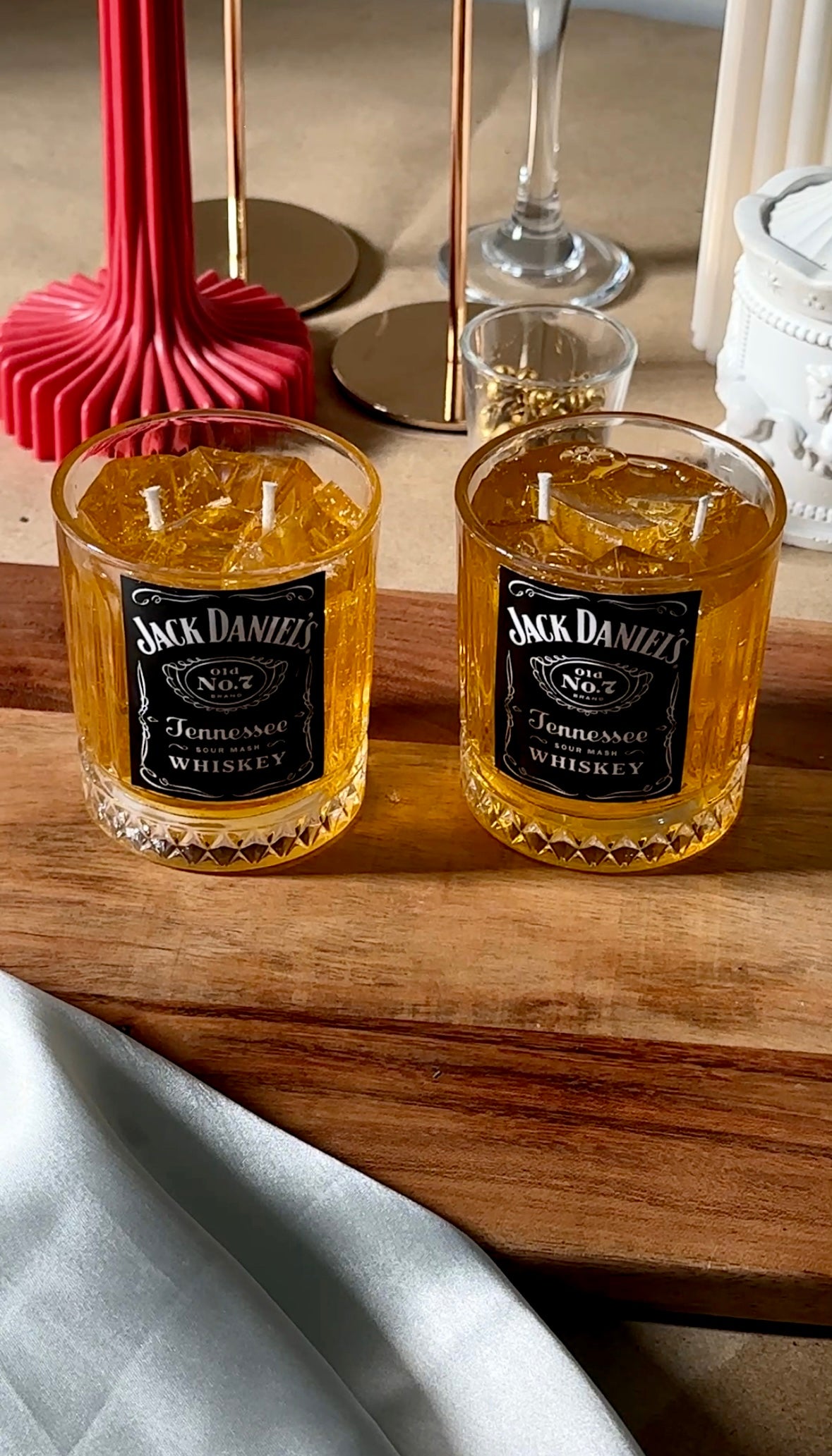 Jack Daniels - Whiskey Inspired Candle