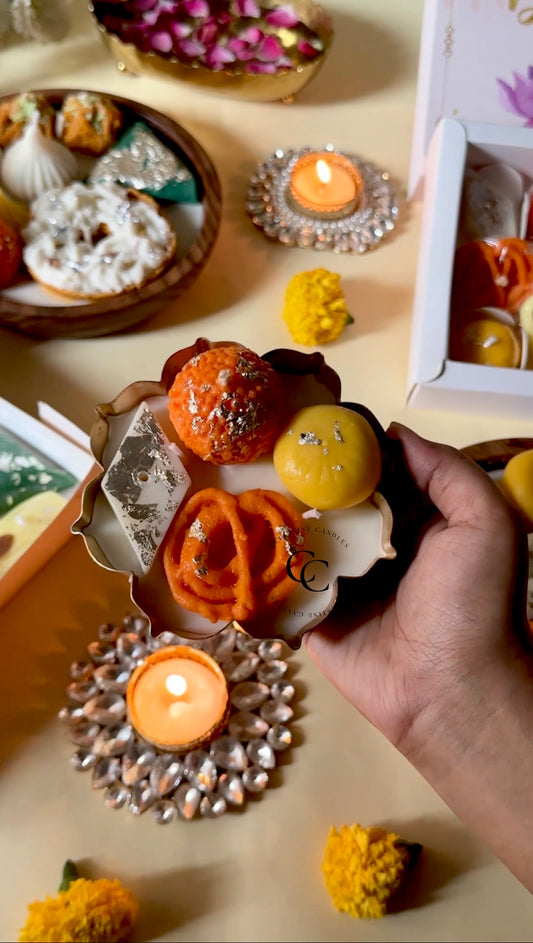 Mithai Urli Candle
